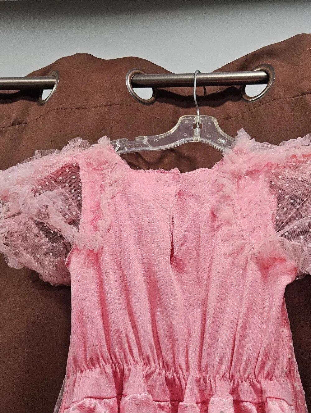 Wicked Glinda Pink Tule Dress Up Costume Pretend Dress Size 4/6